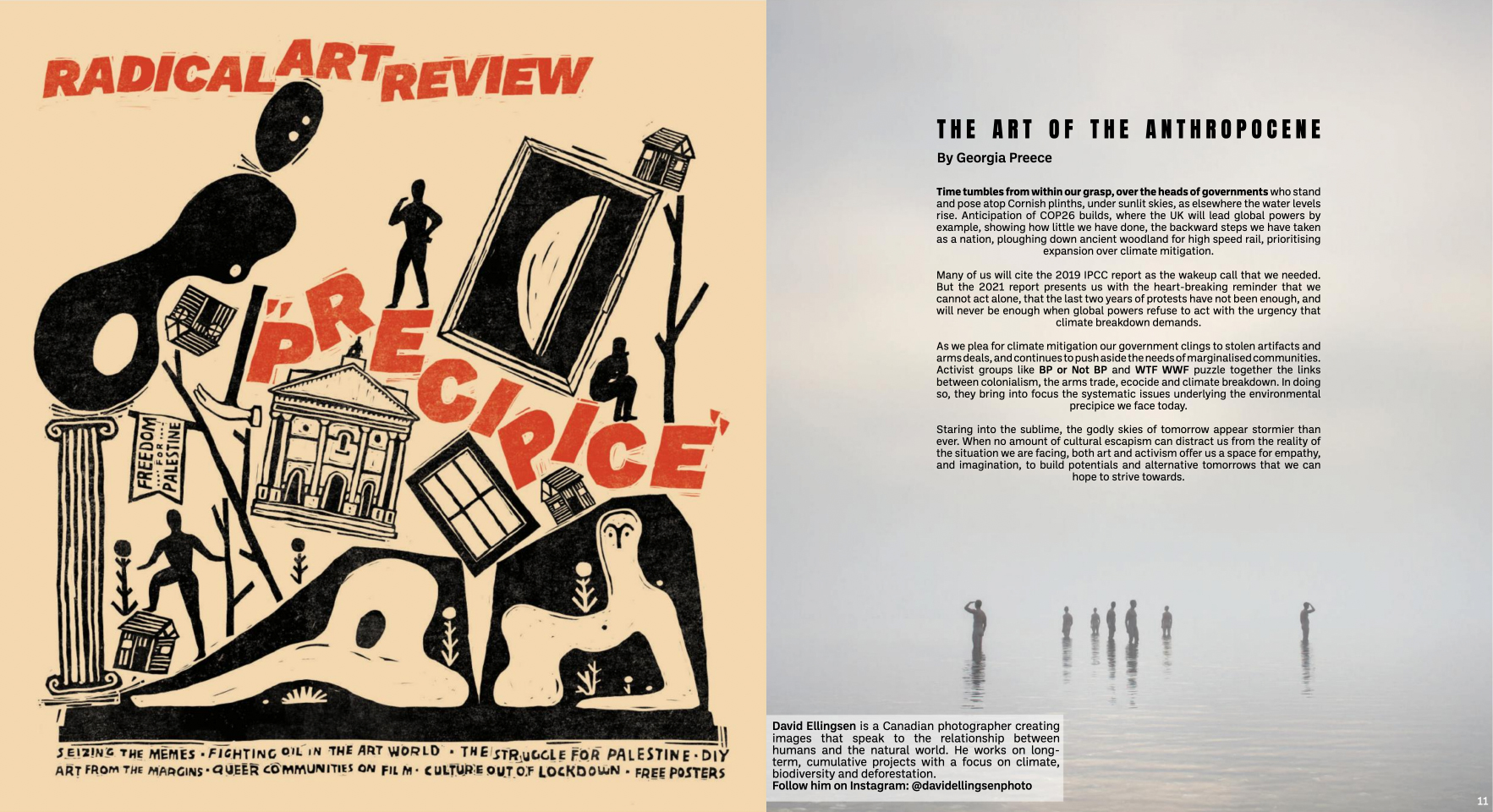 Radical-Art-Review---Issue-8-Precipice-cover-and-spread